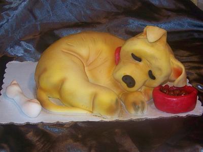 Puppy Cake - Cake by Tracy Buttermore
