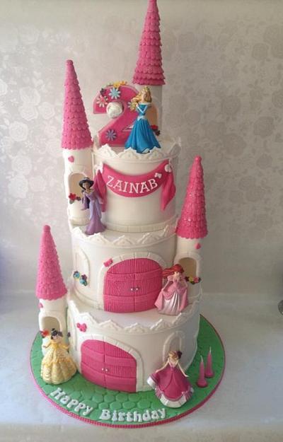 princess castle cake - Cake by Cakes for mates
