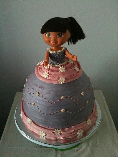 Princess Dora - Cake by angiejay