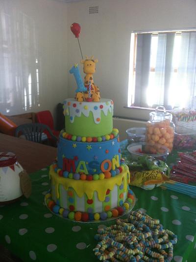 Mason's Carnival Cake - Cake by CakeIndulgence