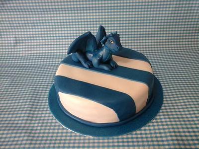 Blue Dragon Cake - Cake by Sweet Margarida
