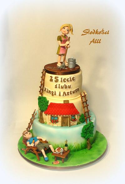 Wedding Anniversary Cake - Cake by Alll 