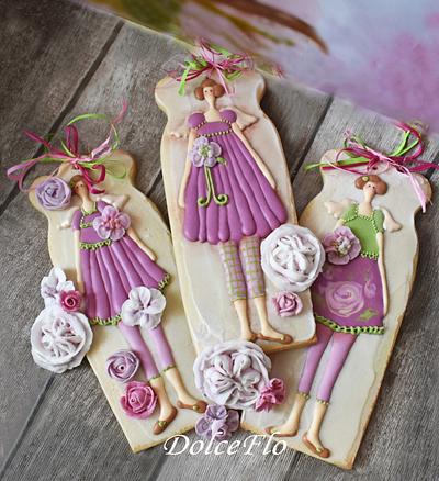 Angels of the flowers - Cake by DolceFlo