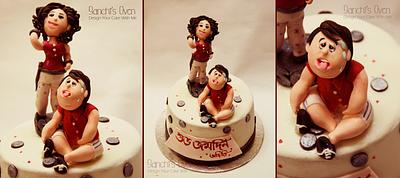 What happens when a chunky man married to a crazy dancer - Cake by Sanchita Nath Shasmal