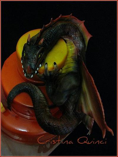 Dragon cake - Cake by Cristina Quinci