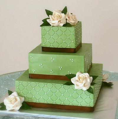 Classic Wedding Cake - Cake by Sharon Zambito