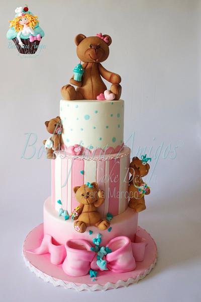 Baby Bears - Cake by Tânia Maroco