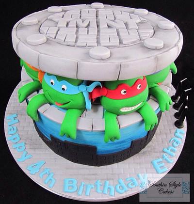 Teenage Mutant Ninja Turtle Cake - Cake by Southin Style Cakes