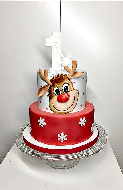 The reindeer for baby - Cake by Frufi