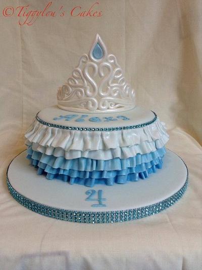Cinderella  - Cake by Tiggylou's cakes 
