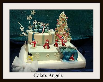 Magic winter is coming... - Cake by Cakesangels