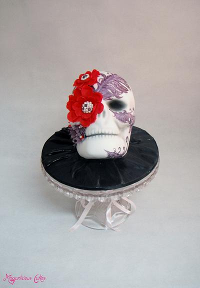 Skull Cake - Cake by Meganlicious Cakes