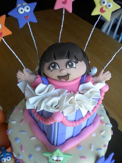 Dora & Swiper - Cake by CakeChick