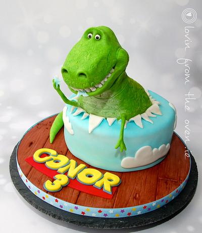 Rex is HUNGRY! - Cake by Lovin' From The Oven