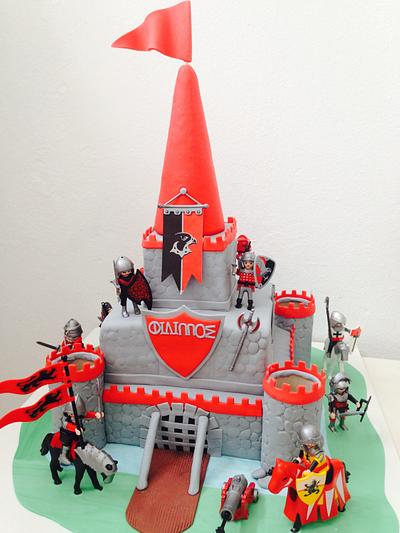 Knight playmobil castle cake - Cake by Sketiglyka