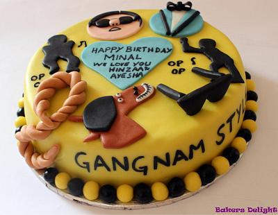 Gangnam Style cake - Cake by Urooj Hassan