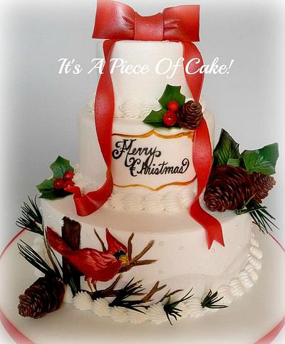 Christmas Cake - Cake by Rebecca