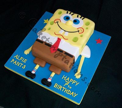 Spongebob square pants - Cake by Cake Temptations (Julie Talbott)