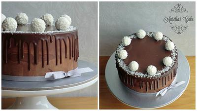 Chocolate and Raffaello - Cake by Aurelia's Cake
