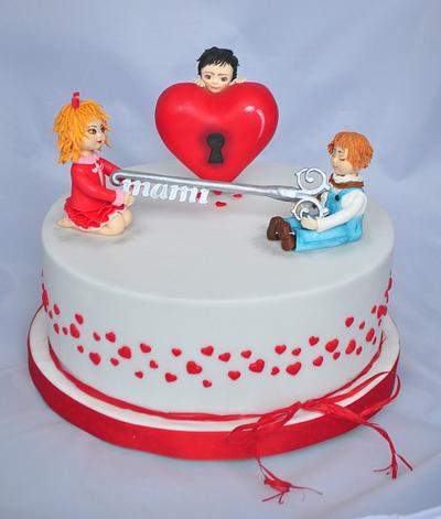 Cake for mum - Cake by Antenka1