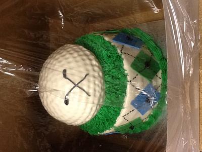 Golf cake - Cake by Newhomebaker