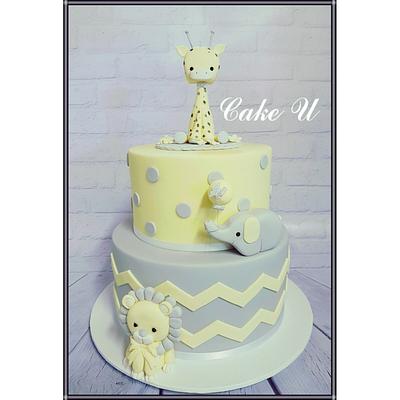 Baby Shower Cake - Cake by Veronica - @cakeuvee 