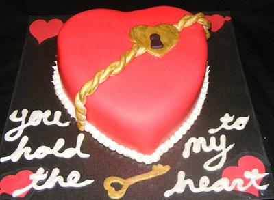 Valentine Cake - Cake by Rita's Cakes