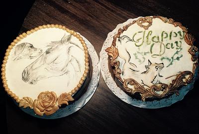 Fox hunting cakes  - Cake by Kianna