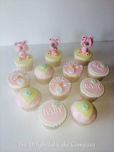 Baby shower - Cake by lesley hawkins