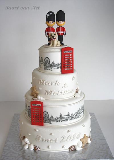 London wedding cake - Cake by Nel