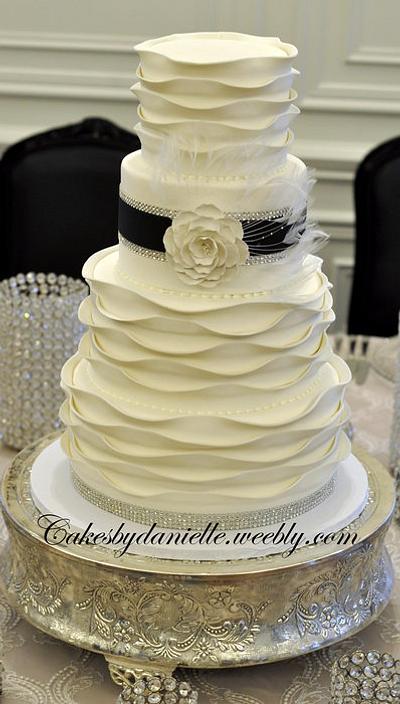 Bridal Ruffles - Cake by CBD