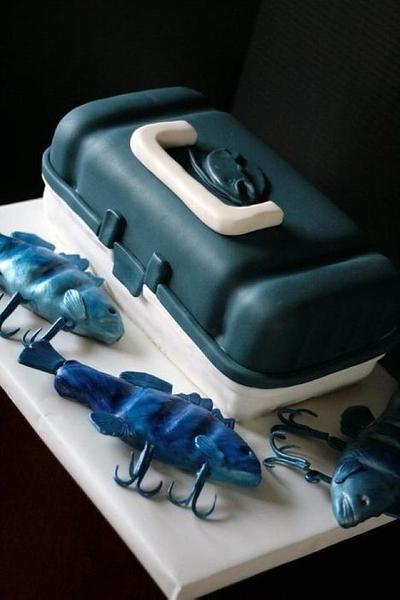 Tackle box cake - Cake by Sweet Life of Cakes