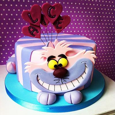 Cheshire Cat Cake - Cake by Bella's Bakery