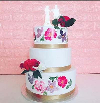 Weddingcake - Cake by Deniz Sizer