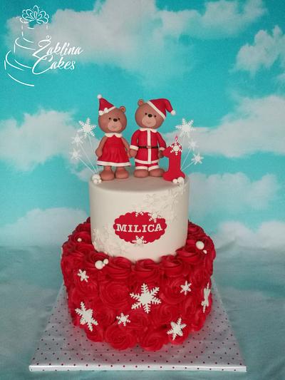 Christmas bear - Cake by Zaklina