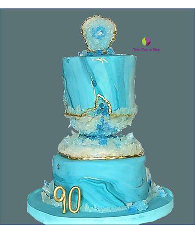 Geode Cake - Cake by Maty Sweet's Designs
