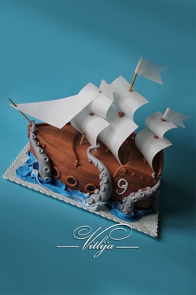 Ship cake - Cake by VitlijaSweet