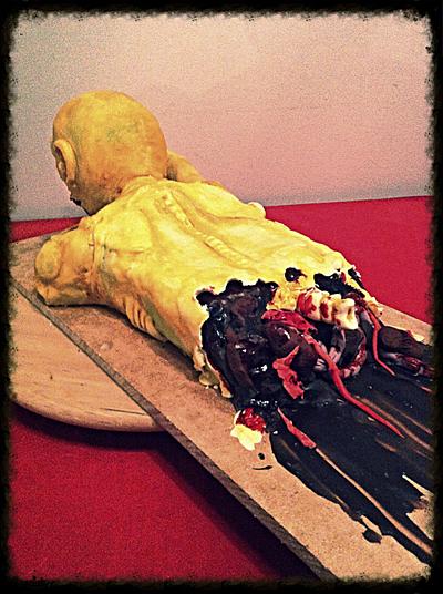 Zombie cake - Cake by EyeSeaDoughNuts