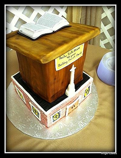 Pastor's 40 year Service Celebration - Cake by Angel Rushing