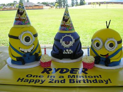 Ryder's Minion Friends! - Cake by jeric