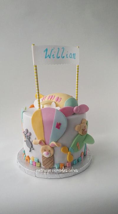 1th birthday cake - Cake by Hokus Pokus Cakes- Patrycja Cichowlas