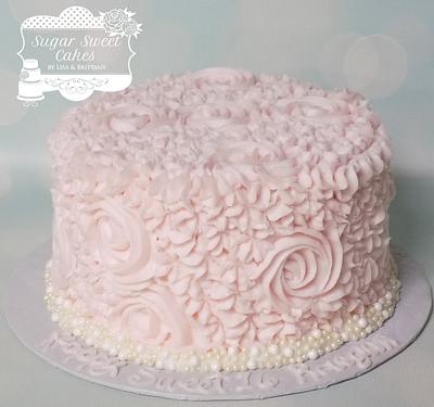 Roses & Pearls - Cake by Sugar Sweet Cakes