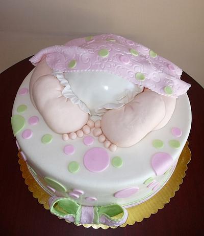 Baby Shower Cake - Cake by RoscoeBakery