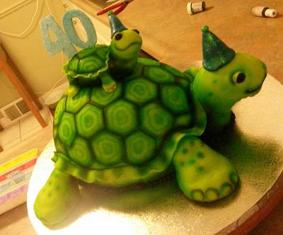 turtle cake - Cake by kimbo
