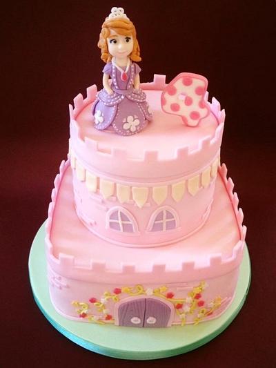 Princess Castle - Cake by Dasa