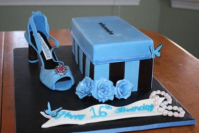shoes cake - Cake by Rostaty