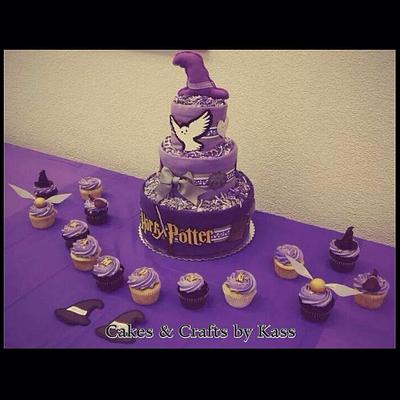 Harry Potter Baby Shower  - Cake by Cakes & Crafts by Kass 