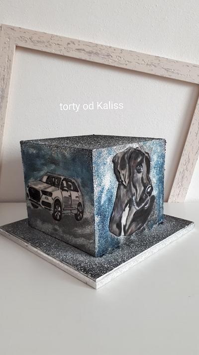 Birthday for a man - Cake by Kaliss
