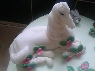 horse meadow - Cake by nicola