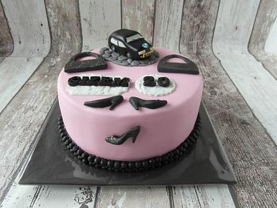 Car for a girl - Cake by Carla 